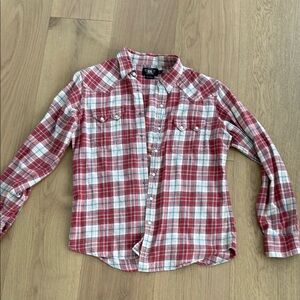 RRL Red Plaid Shirt